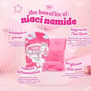 Beauty White Soap by You Glow Babe, 5 Bars x 70g  (2 Packs)